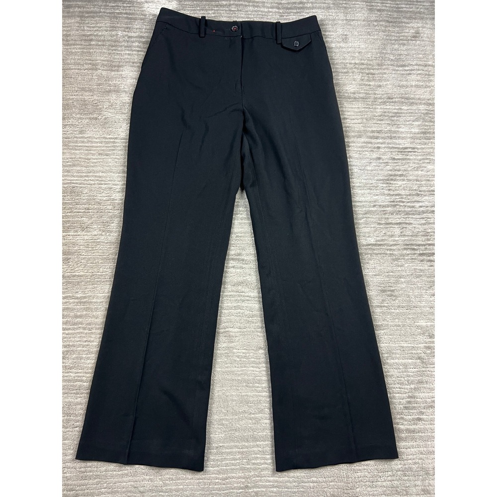 East 5th Dress Pants Womens 10 Black Straight Leg‎ Career Office Professional